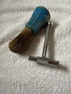 3.75" Shaving Brush, Ribbed Handle, Vintage and 27 similar items,